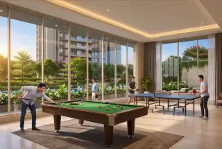 Indoor Games Area at Mahindra Rainforest