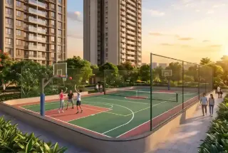Multipurpose Court at Mahindra Rainforest